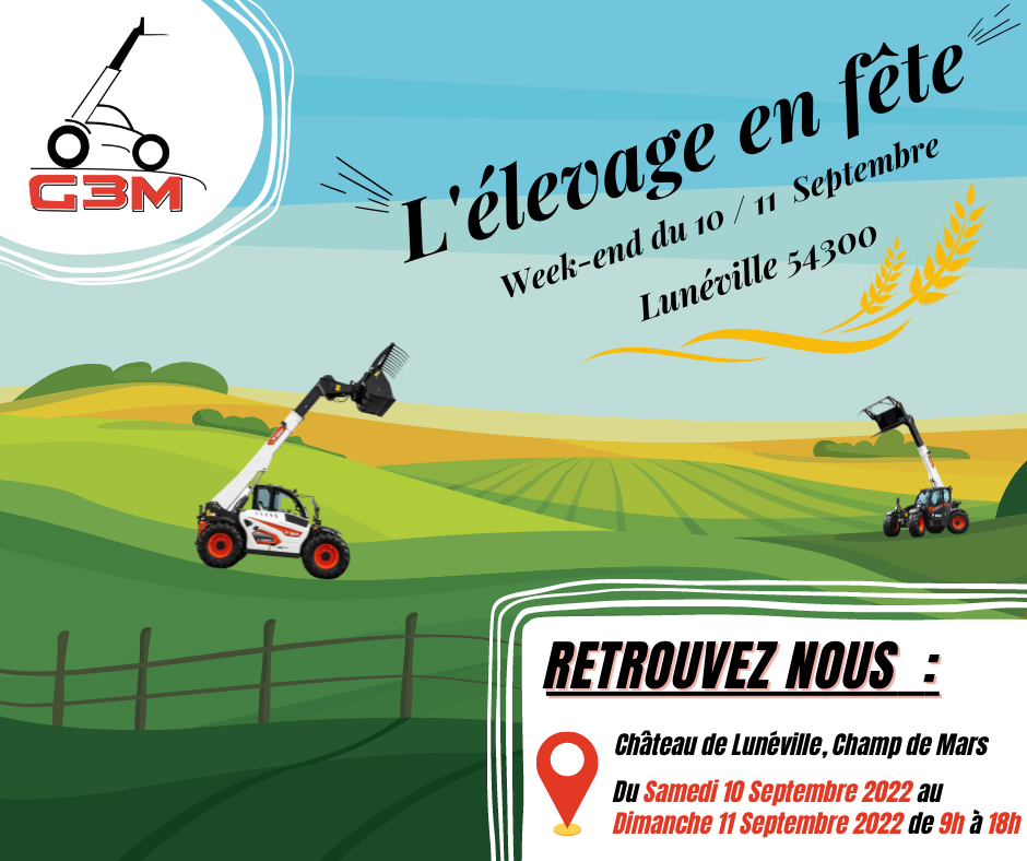 ORANGE ET BRUN NATURE PAYSAGES INCROYABLES PUBLICATION FACEBOOK 4 | G3M L’élevage en fête – 10 & 11 Septembre 2022 Nancy